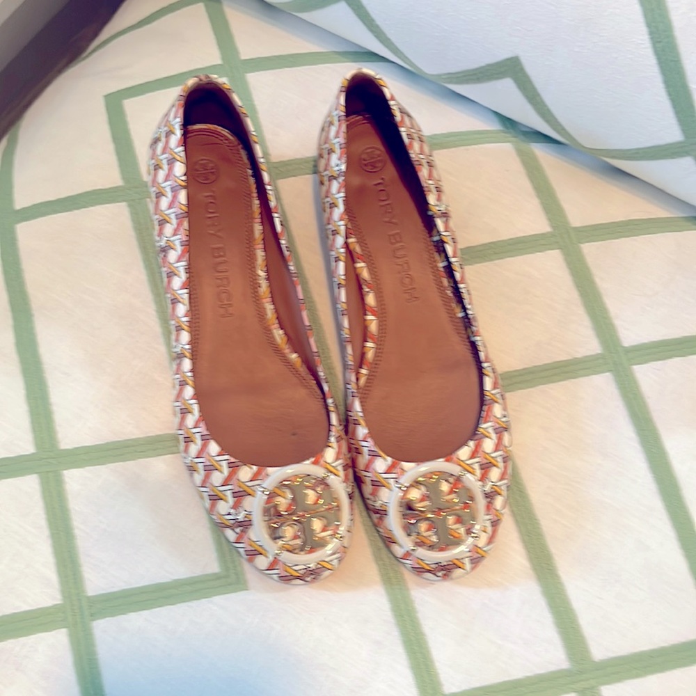 Tory Burch Eleanor Pump in Retro Print